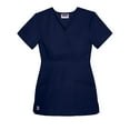 thumbnail image 3 of Sivvan Women's Scrub Set - Multi Pocket Cargo Pants & Stylish Mock Wrap Top, 3 of 5