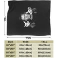 thumbnail image 2 of Norman Reedus Blanket Bedding Fleece Blanket Daryl Dixon Soft Throw Blankets Lightweight Anti-Static Blanket - 3 Sizes, 2 of 4