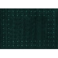 thumbnail image 1 of Ahgly Company Machine Washable Indoor Rectangle Abstract Turquoise Blue Contemporary Area Rugs, 5' x 8', 1 of 4
