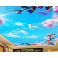thumbnail image 4 of Papier de Plafond 3D Bleu Skyview Dove SKU# WAL0219, 4 of 8