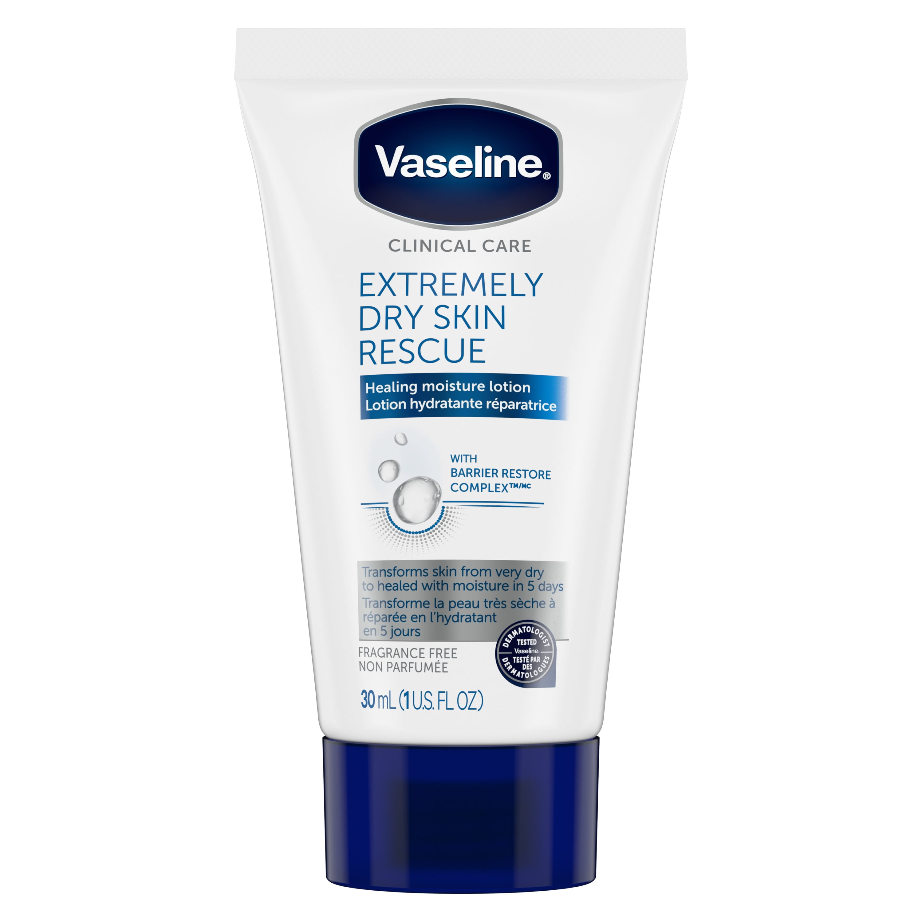 Vaseline Clinical Care Body Lotion Extremely Dry Skin Rescue 1oz