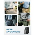thumbnail image 5 of FAIRWIN Ratchet Belts for Men Nylon Web Golf Work Belt with Automatic Buckle, Black, 5 of 8