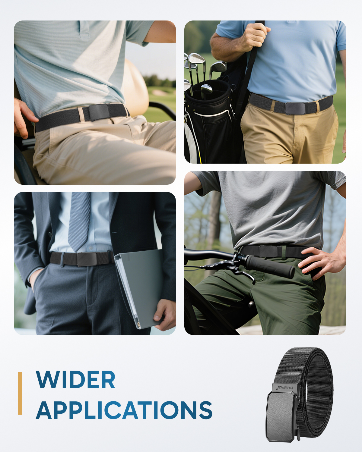 Fairwin Ratchet Belt for Men with Automatic Buckle photo 5