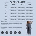 thumbnail image 3 of Men's Outdoor Sports Straight Leg Workwear Trousers, Fashion Solid Color Cargo Pants for Hiking and Construction Work,Gray,L, 3 of 4
