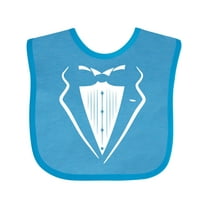 Inktastic Tuxedo Boys Baby Bib