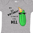 thumbnail image 4 of Inktastic My 1st Birthday is Kind of a Big Dill Pickle in Sunglasses Boys or Girls Baby Bodysuit, 4 of 5