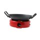 thumbnail image 2 of Barbq Warming Poting Camping Shabu Hot Pot Hotado de cocina Doble manija de cocción de lente de lente de lente de lana para acampar de cocina Rojo, 2 of 8