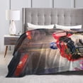 thumbnail image 5 of Transformers Blanket, Super Soft Throw Blanket, Cozy Flannel Blankets For Boys Girls, Warm Blankets For Couch Sofa Bed, 40"X30", 5 of 9