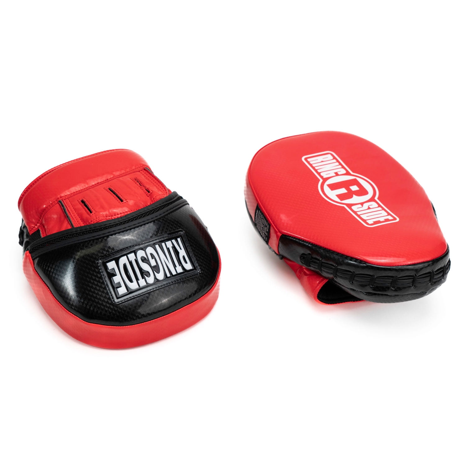 Ringside Curved Boxing Punch Focus Mitts Training Pads Pair for MMA Karate Muay Thai Kick Boxing