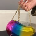thumbnail image 2 of Bolso Mano Acrílico para Mujer Hombro Con Forma Noche (multicolor), 2 of 3