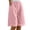 Pink, variant on snilers Womens Wide Leg Shorts Summer Beach Casual Short Pants Loose Knee Length Sweatpants Elastic Waist Trousers
