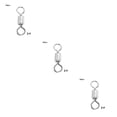 thumbnail image 3 of Eigraketly Conector de pesca, anillo giratorio de pesca de cobre Flexible, rodamiento de bolas ligero, conectores a presión de barril, alta Type1 NO1, 3 of 6