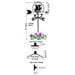 thumbnail image 2 of SWEN Products Inc Handmade Llama Alpaca Weathervane, 2 of 4