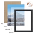 thumbnail image 4 of Sindcom 18x24 Wooden Picture Frames, Wall Gallery Photo Frames, Black Poster Frames, Set of 3, 4 of 8