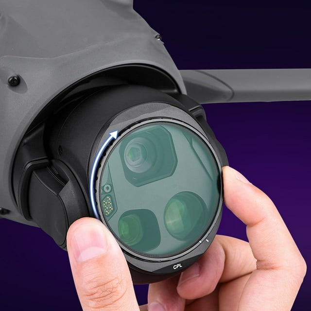 Filtres d'Objectif de Drone, Filtre Anti-Rayures Optique en Verre pour Photographie