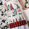 thumbnail image 5 of JHGoosa 1PCS Christmas Apron Funny Cartoon Apron Style Christmas Santa Snowman Christmas Dinner Party Cooking Baking Barbecue Crafting House Cleaning Kitchen Kitchen Supplies, 5 of 6
