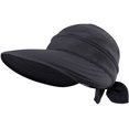 thumbnail image 1 of Chapeaux Simplicity pour Femmes UPF 50+ Protection Solaire UV Visière de Plage Convertible, 1 of 4