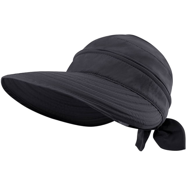 Chapeaux Simplicity pour Femmes UPF 50+ Protection Solaire UV Visière de Plage Convertible