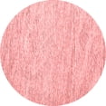 thumbnail image 1 of Ahgly Company Indoor Round Abstract Red Contemporary Area Rugs, 7' Round, 1 of 4