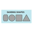 thumbnail image 4 of Replacement Sanding Pads, 4 Shapes, 15 Each for Micro Sander 81266 (240 Grit), 4 of 4