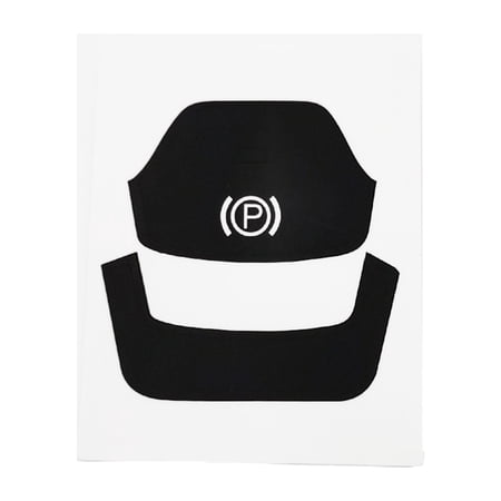 MANNYA Automotive Interior Sticker Water Design Precisions Cut Electronic Parking Brake Decoration