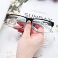 thumbnail image 4 of Gafas de presbicia de moda azul para personas de mediana edad y mayores, cuadradas, de resina HD, antirradiación, gafas de presbicia antifatiga, 4 of 4