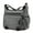 Gray, variant on Men's Fashion Casual Large-capacity Crossbody Bag,Black