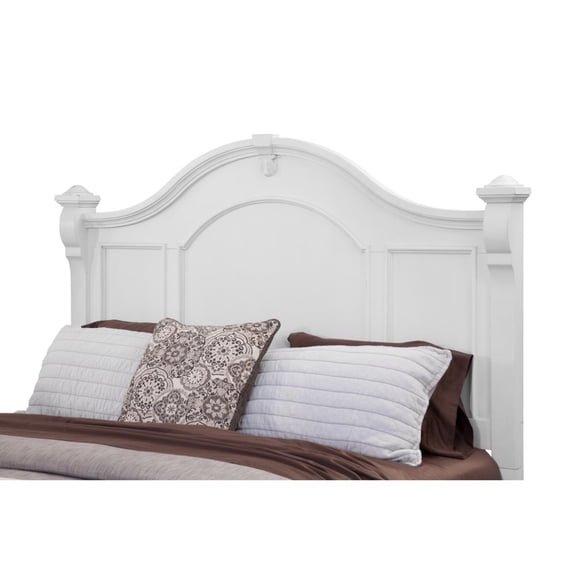 Heirloom 5/0 Poster Headboard - Antique White