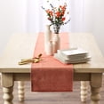thumbnail image 2 of Design Imports CAMZ12426 DII Vintage Red & White 2-Tone Ribbed Table Runner, 2 of 2