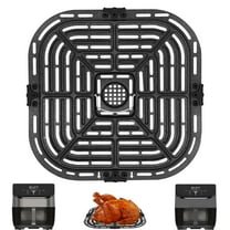GCQ Air Fryer Accessories for Instant Vortex Plus 6QT instant pot vortex plus 6QT Clear Cook Air Fryer, Original Air Fryer Replacement Tray Grill Pan Plate Crisper Plate Rack Parts,Dishwasher Safe