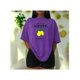 thumbnail image 2 of Playera Blusa De LimonesDolce Far Niente – Disfruta el Placer de No Hacer Nada con Estilo Color Morado Talla Mediana Marca Emil SaEs, 2 of 4