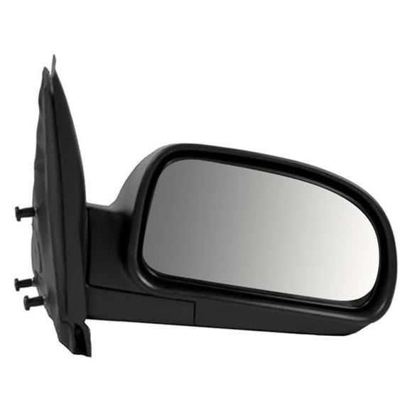 Textured Black Right Hand Door Mirror for 2002-2009 Trailblazer, Envoy - Bravada & Rainier