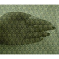 thumbnail image 4 of oneOone Viscose Chiffon Fabric Leaves Block Printed Fabric 1 Yard 42 Inch Wide, 4 of 4