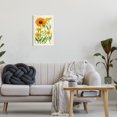 thumbnail image 3 of Stupell Industries Yellow Flower Studies Botanical & Floral Painting Unframed Art Print Wall Art, 13 x 19, 3 of 7