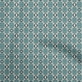 thumbnail image 1 of oneOone Polyester Spandex Teal Green Fabric Geometric Sewing Fabric By The Yard Printed Diy Clothing Sewing Supplies 56 Inch Wide, 1 of 5