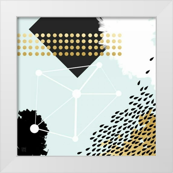 Perrenoud, Aubree 26x26 White Modern Wood Framed Museum Art Print Titled - Siempre I