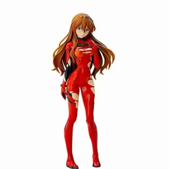 Figuras ornamentales Anime EVA Asuka Langley PVC para mayores de 14 años