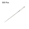 thumbnail image 3 of Uxcell Large Eye Stitching Needles 1.57" Sewing Needles Stainless Steel Leather Needle 500 Pack, 3 of 5