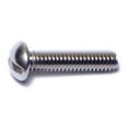 thumbnail image 1 of #8-32 x 3/4" 18-8 Stainless Steel Coarse Thread Slotted Round Head Machine Screws MSRSS-060, 1 of 1