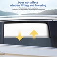 thumbnail image 3 of Baby Car Sun Shade, Car Sun Sock, Sun Shade Sock, for Side Window Block UV Rays Solar Heat, by Rear Car Sun Shade for Children and Pets, 3 of 4