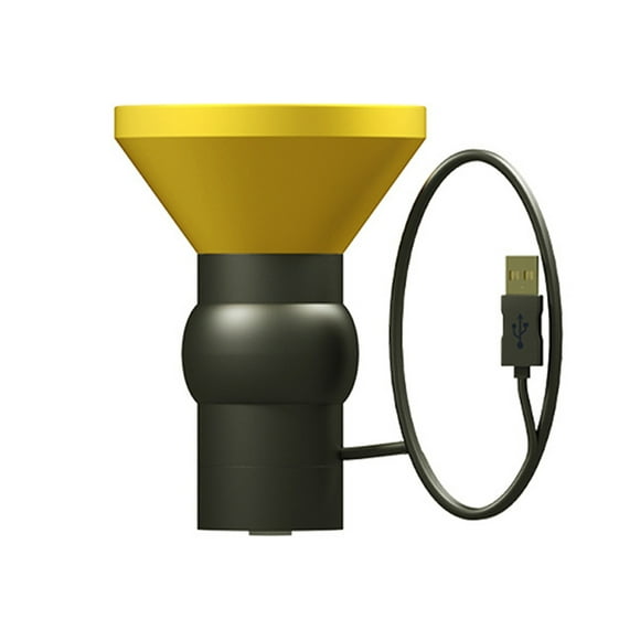 Mistaha Portable UV Curing Light for Mobile Phone Repairs - High Power LED UV Lamp for Quick Curing - Compact Design - Yellow & Black - 395nm Wavelength - 3-Second Curing Time - USB Powered - Ideal