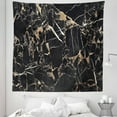 thumbnail image 1 of Marble Tapestry, Aged Look Abstract Modern Artwork of Natural Stone Formations Style Print, Fabric Wall Hanging Decor for Bedroom Living Room Dorm, 5 Sizes, Cocoa and Dark Grey, by Ambesonne, 1 of 1