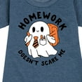 thumbnail image 3 of Instant Message - Homework Ghost - Toddler & Youth Girls Fleece Dress, 3 of 6