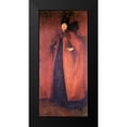 thumbnail image 2 of Whistler, James McNeill 10x18 Black Modern Framed Museum Art Print Titled - Harmony In Red, 2 of 5