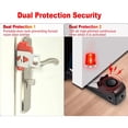 thumbnail image 6 of Portable Door Lock & Door Stop Alarm Home Door ​Security Device for Travel Hotel Unbranded, 6 of 7