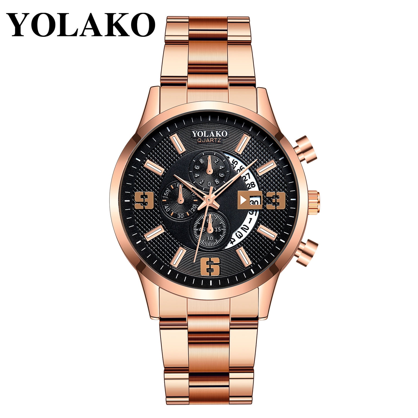 Yolako watch rose gold hotsell