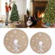 thumbnail image 4 of Blue Falda de árbol de Navidad, decoración, falda blanca de copo de nieve para decoración navideña, 4 of 5