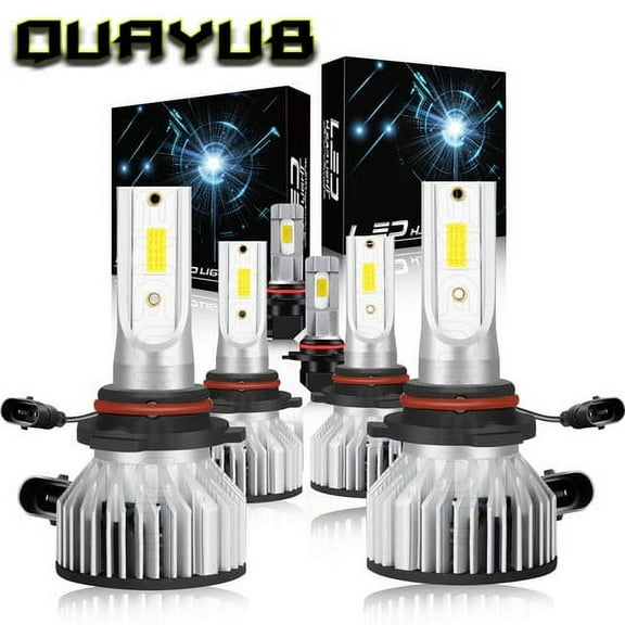 LED Headlight   Fog Light Bulbs Combo For Toyota Solara 2002 2003