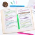 thumbnail image 4 of Highlighters Couleurs Assorties, Marqueurs à Pointe Biseautée, 12 Unités, 21304, 4 of 5