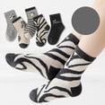 thumbnail image 5 of 5 Pairs Baby Boys Girls Toddlers Cotton Warm Soft Non Slip Grips Socks for Infant Kids Anti Skid Socks for 1-12 Years Toddlers Kids Gifts, 5 of 7